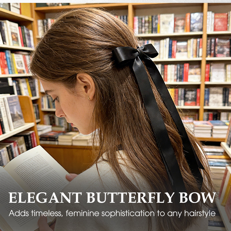 Magnetic Bow Ribbon Hair Clip