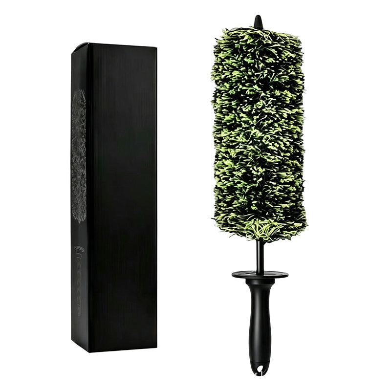 Zorveko 🧼Wheel Barrel Cleaning Brush – Deep Reach Microfiber for Rims 2