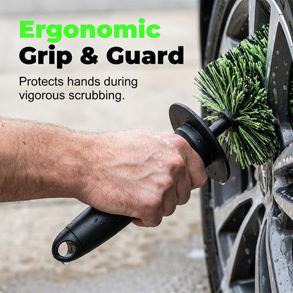 Zorveko 🧼Wheel Barrel Cleaning Brush – Deep Reach Microfiber for Rims 6