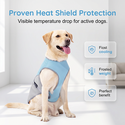Zorveko Dog Cooling Vest Harness For Summer – perfect for walks, beach or travel 3