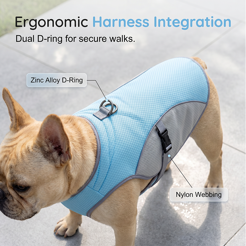Zorveko Dog Cooling Vest Harness For Summer – perfect for walks, beach or travel 5