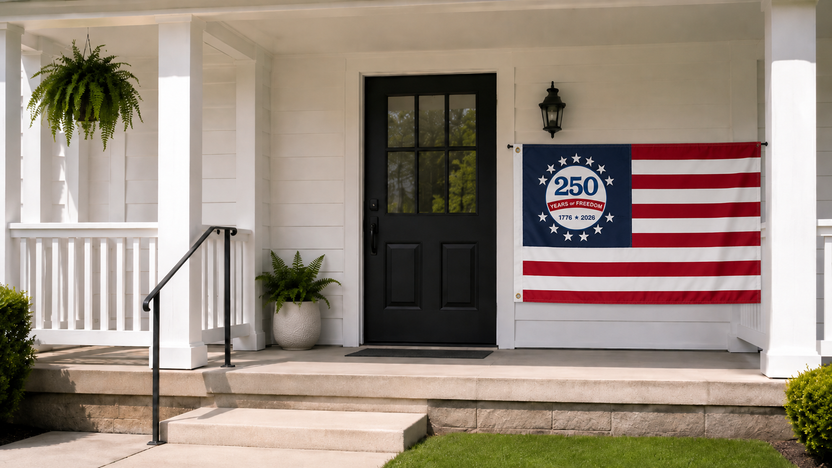 Zorveko 1776–2026 USA 250th Anniversary Patriotic Eagle Flag comparison_slider_iddQWi:image:1