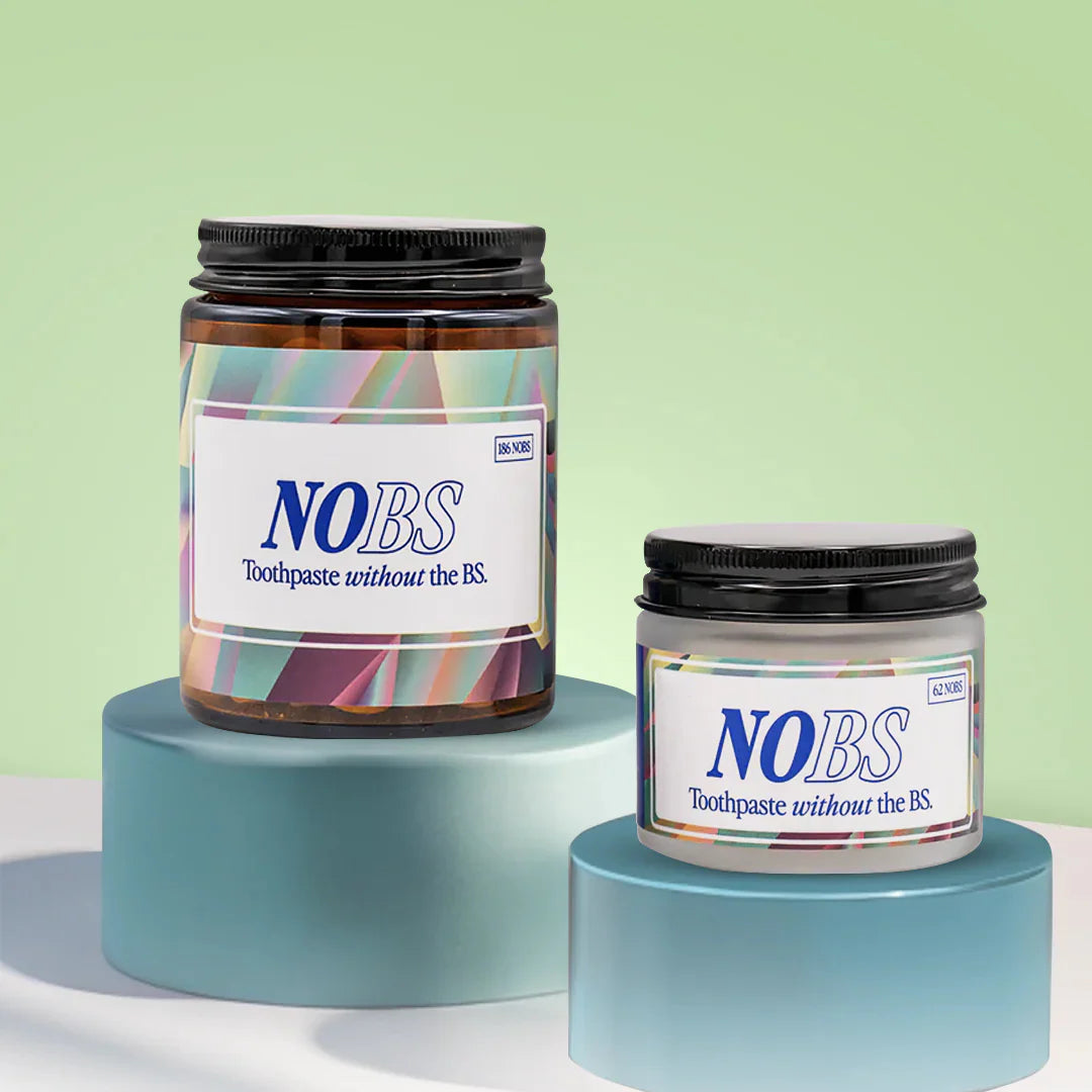 Zorveko 2-in-1 Toothpaste Tablets – Fresh Mint, Travel Jar (62 Ct) image_with_text_tQawwz:image:0
