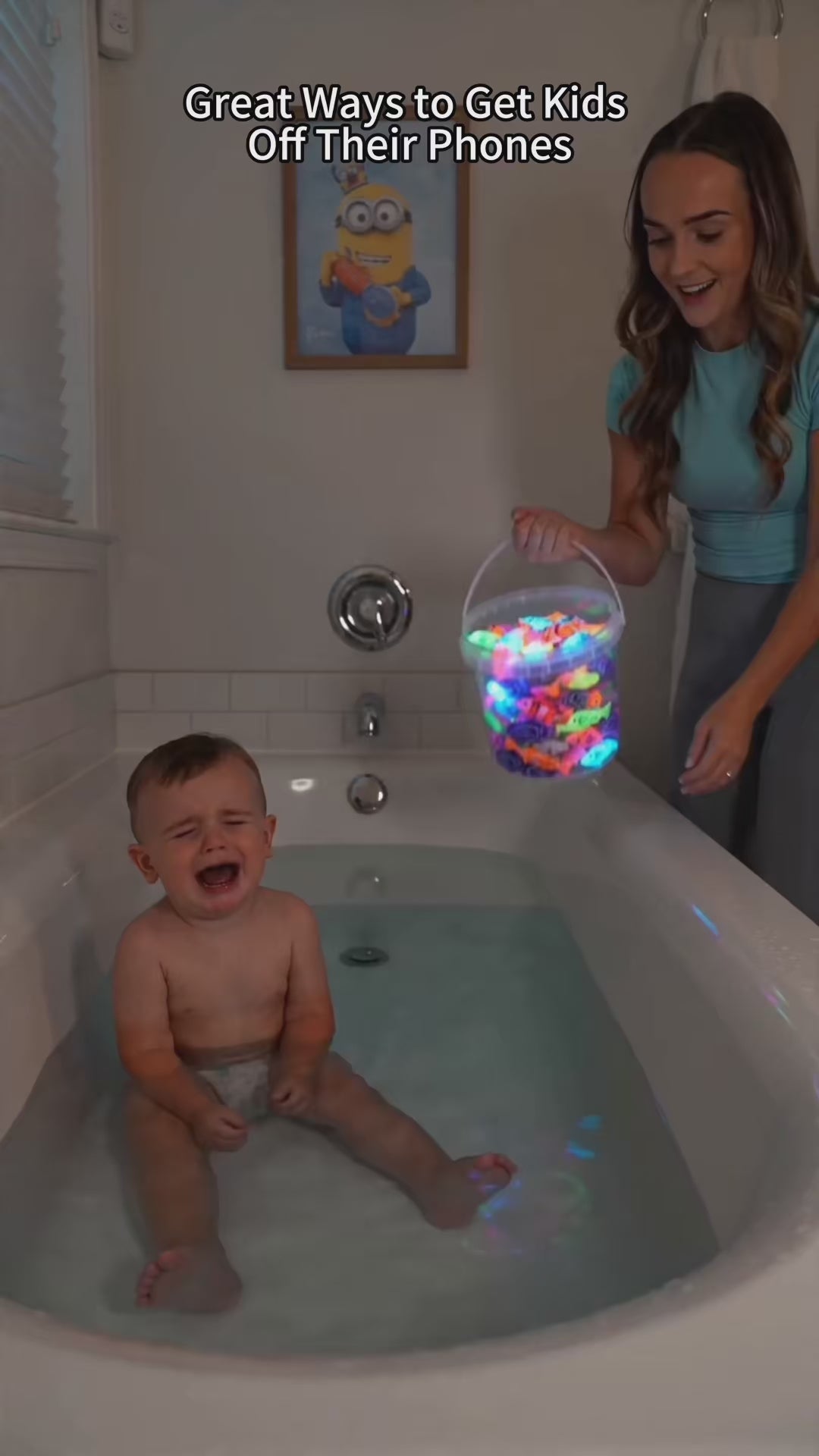 Zorveko Electronic Pet Fish Bath Toy | LED Light Up | Auto-Swimming Bath Toy image_with_text_6L7DaR:image:0
