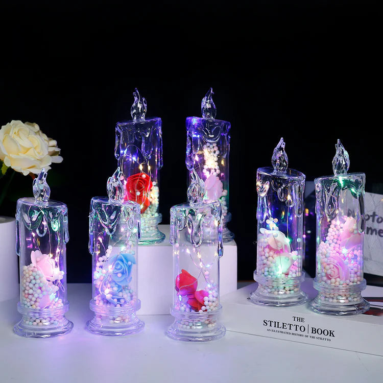 Zorveko A set of 4 LED crystal candle lights ✨ image_with_text_LR9PJK:image:0