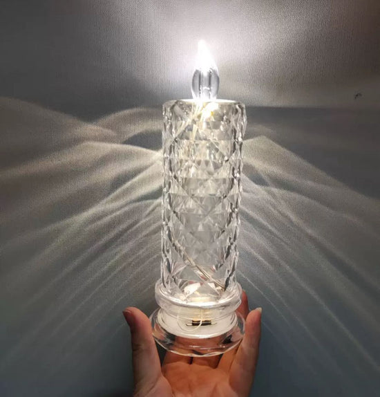 Zorveko A set of 4 LED crystal candle lights ✨ testimonials_AmYnjb:image:0