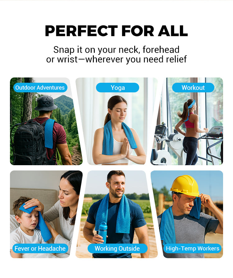 Zorveko Absorbent Cooling Towel, Can Be Used Anytime, Anywhere! testimonials_HYFz9F:image:0