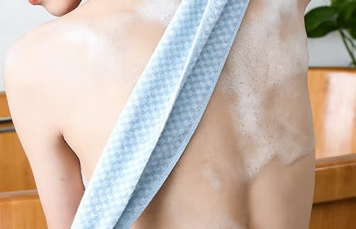 Zorveko Exfoliating Shower Towels – Soft & Quick-Dry proof