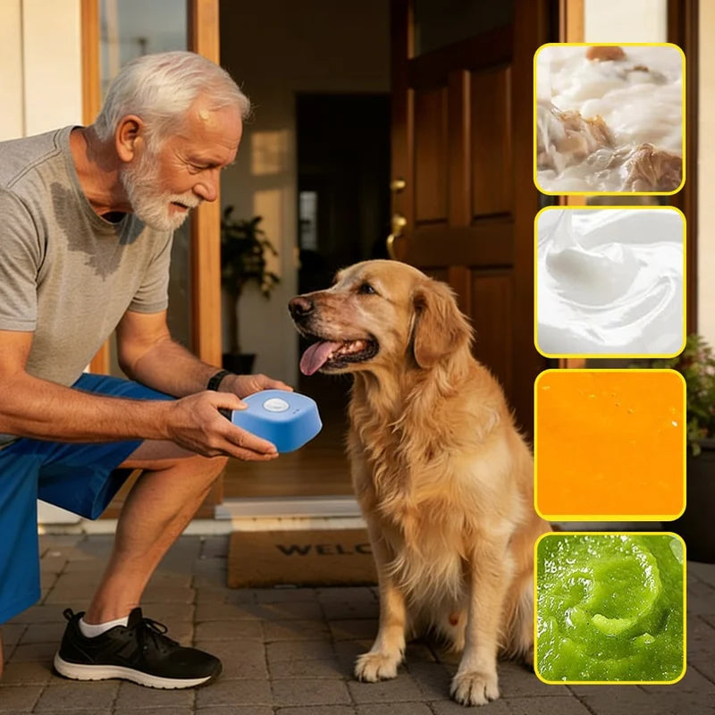 Zorveko Roll-N-Lick Dog Bowl: The Ultimate Liquid Treat Feeder feature_2
