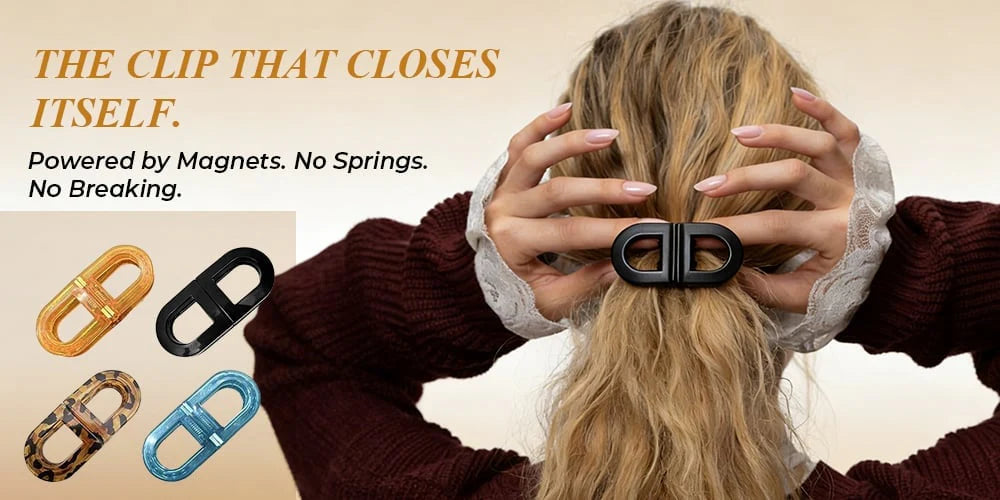 Zorveko Smart Magnetic Hair Clips – Quick, Secure & Comfortable Hair Styling Solution hero