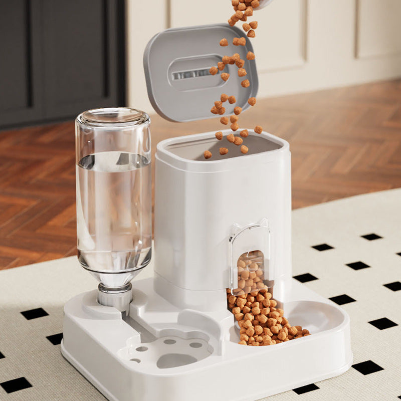 Zorveko Automatic Cat & Dog Feeder Dispenser with Integrated, Pet One-Piece Design image_with_text_6L7DaR:image:0