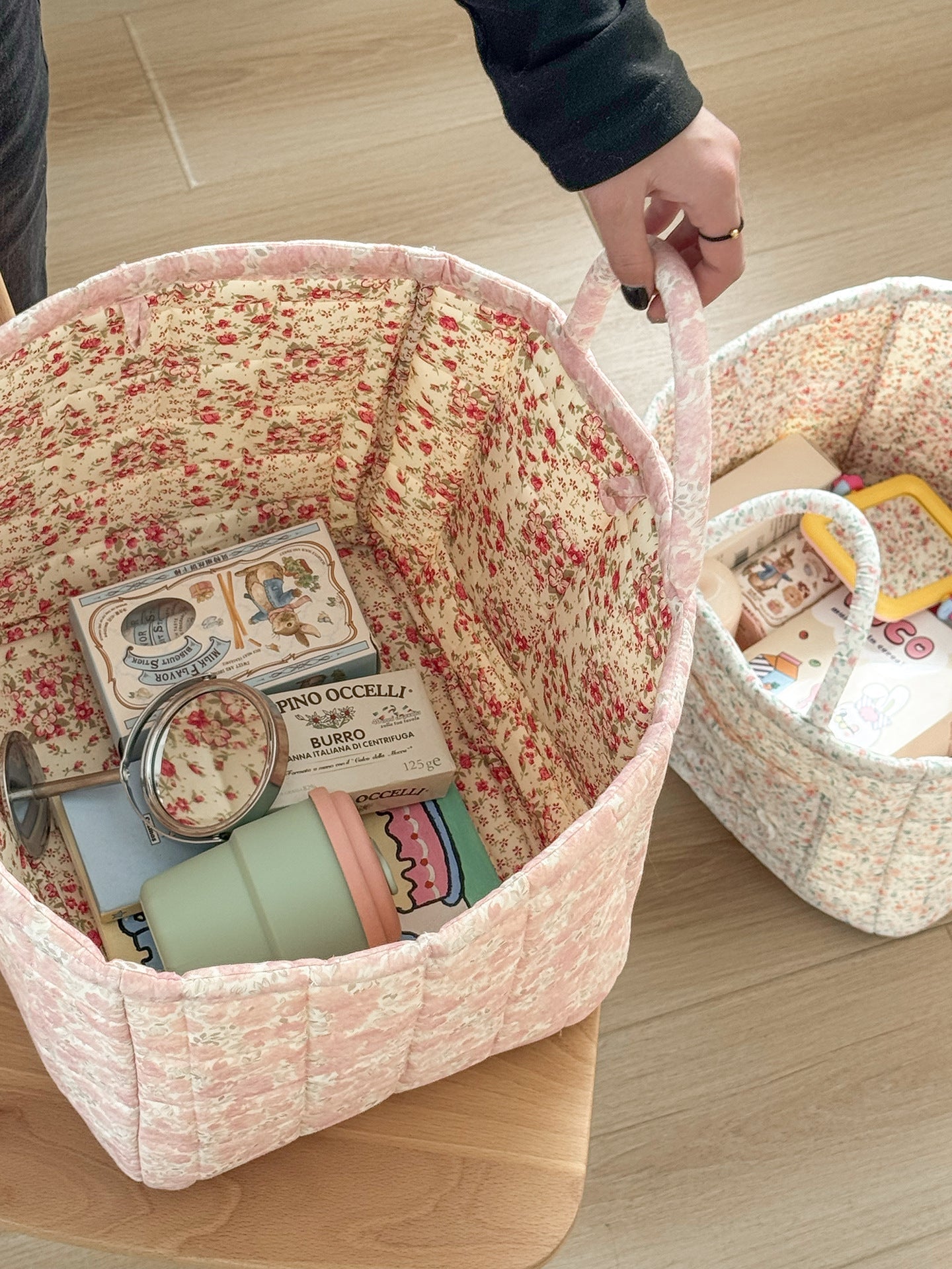 Zorveko 💐Boho Quilted Home Decor Tote image_with_text_6L7DaR:image:0