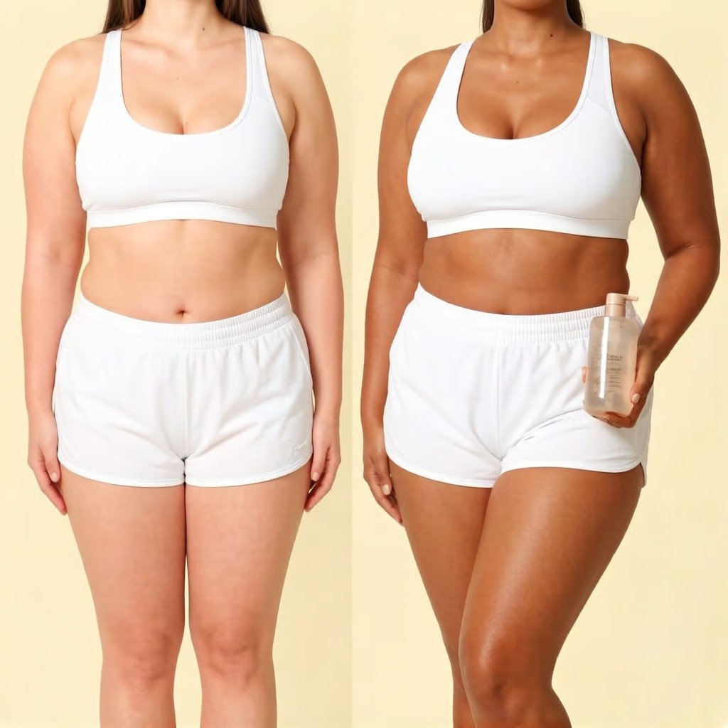 Hydrating skin-loving Clear Self-Tanning Gel results