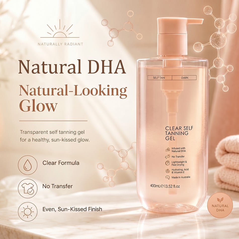 Natural DHA for a realistic sun-kissed glow