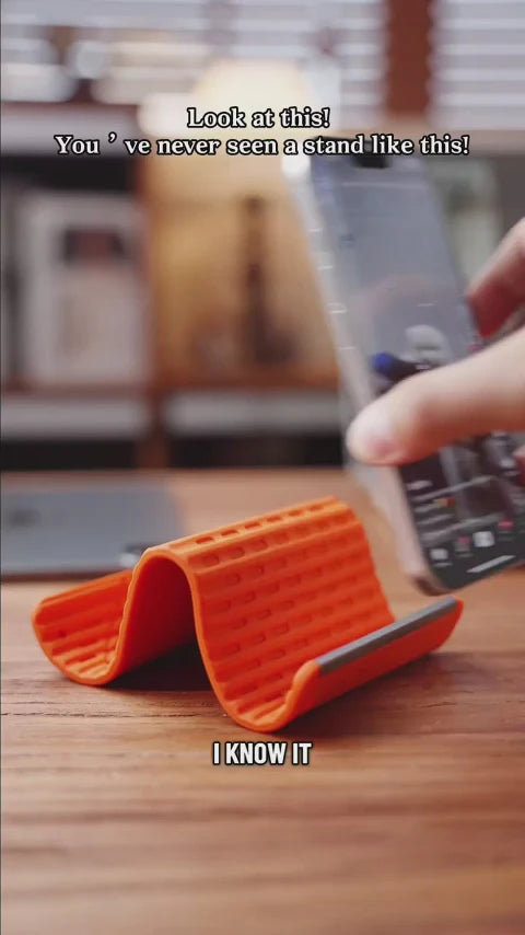 Zorveko Foldable Silicone Aluminum Holder - Secure, Ergonomic Device Mount for Everywhere image_with_text_mDxXKe:image:0