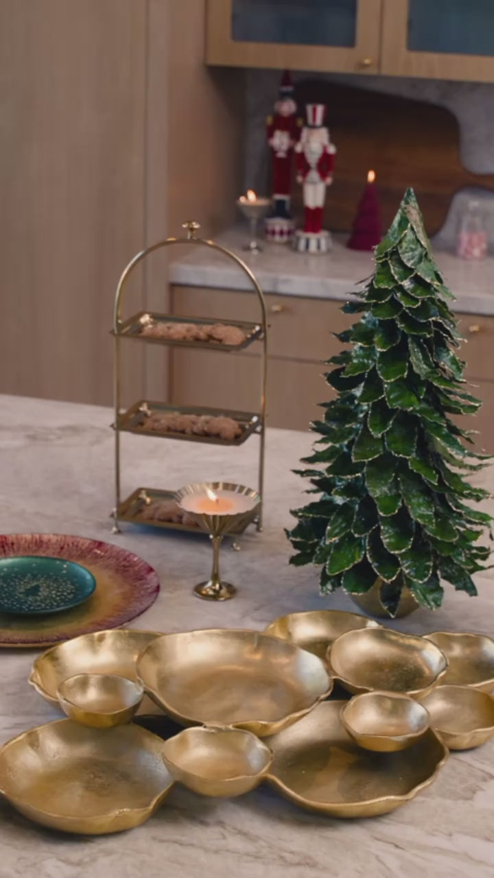 Zorveko Gold 9 Cluster Decorative Bowls image_slider_biYJhD:image:2