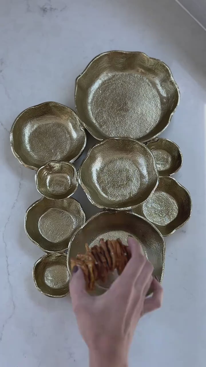 Zorveko Gold 9 Cluster Decorative Bowls image_slider_biYJhD:image:1