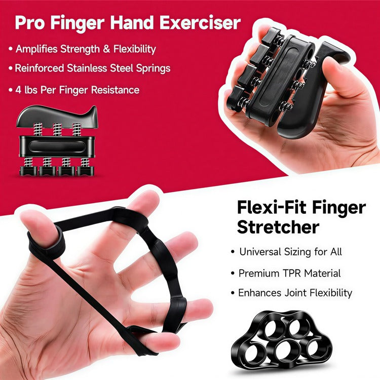 Zorveko Hand Grip Strengthener Kit 5 Pack image_with_text_mDxXKe:image:0