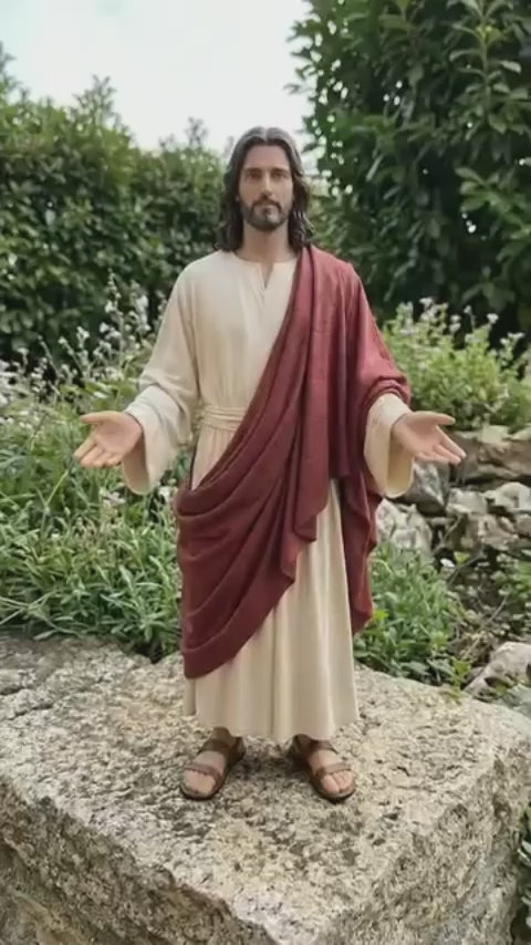 Zorveko Handcrafted Jesus Figure – A Daily Reminder of Faith, Peace & Comfort image_with_text_mDxXKe:image:0