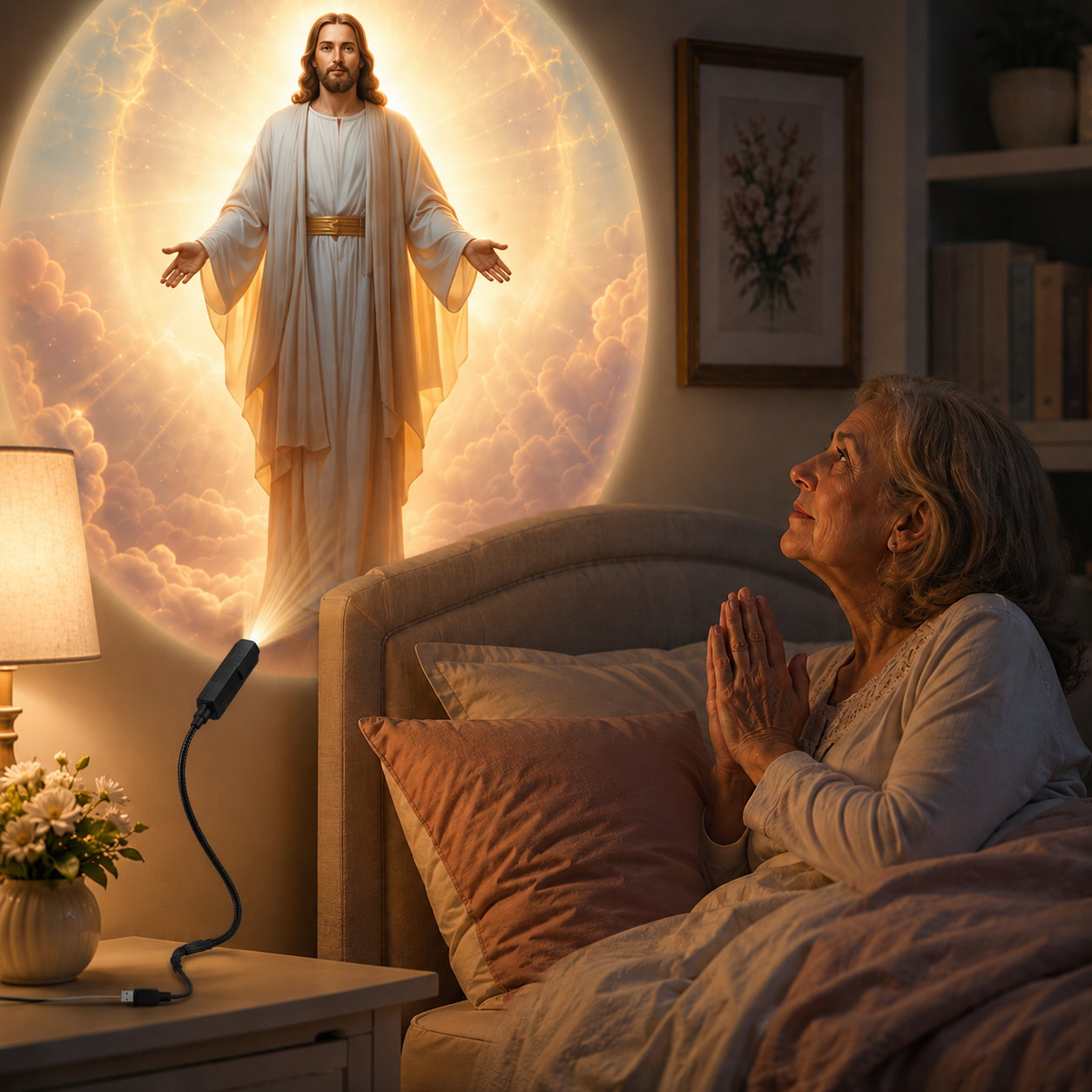 Zorveko Plug & Play Jesus Projection Night Light multicolumn_VP4KYw:image:2