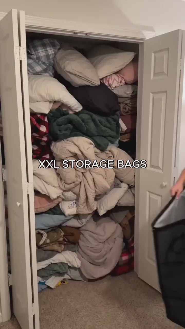 Zorveko Spacious Storage Bag for Quilts, Bedding & Clothes image_with_text_mDxXKe:image:0