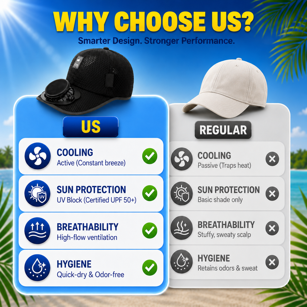 Zorveko Cooling Solar Fan Hat – UV Protection & Breathable Mesh image_with_text_f3RJJz:image:0