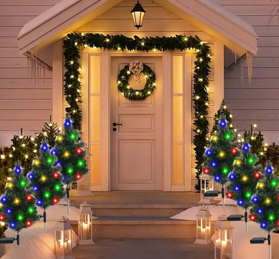 Zorveko Outdoor Christmas Decorations Solar Christmas Tree multicolumn_jpkaWM:image:2