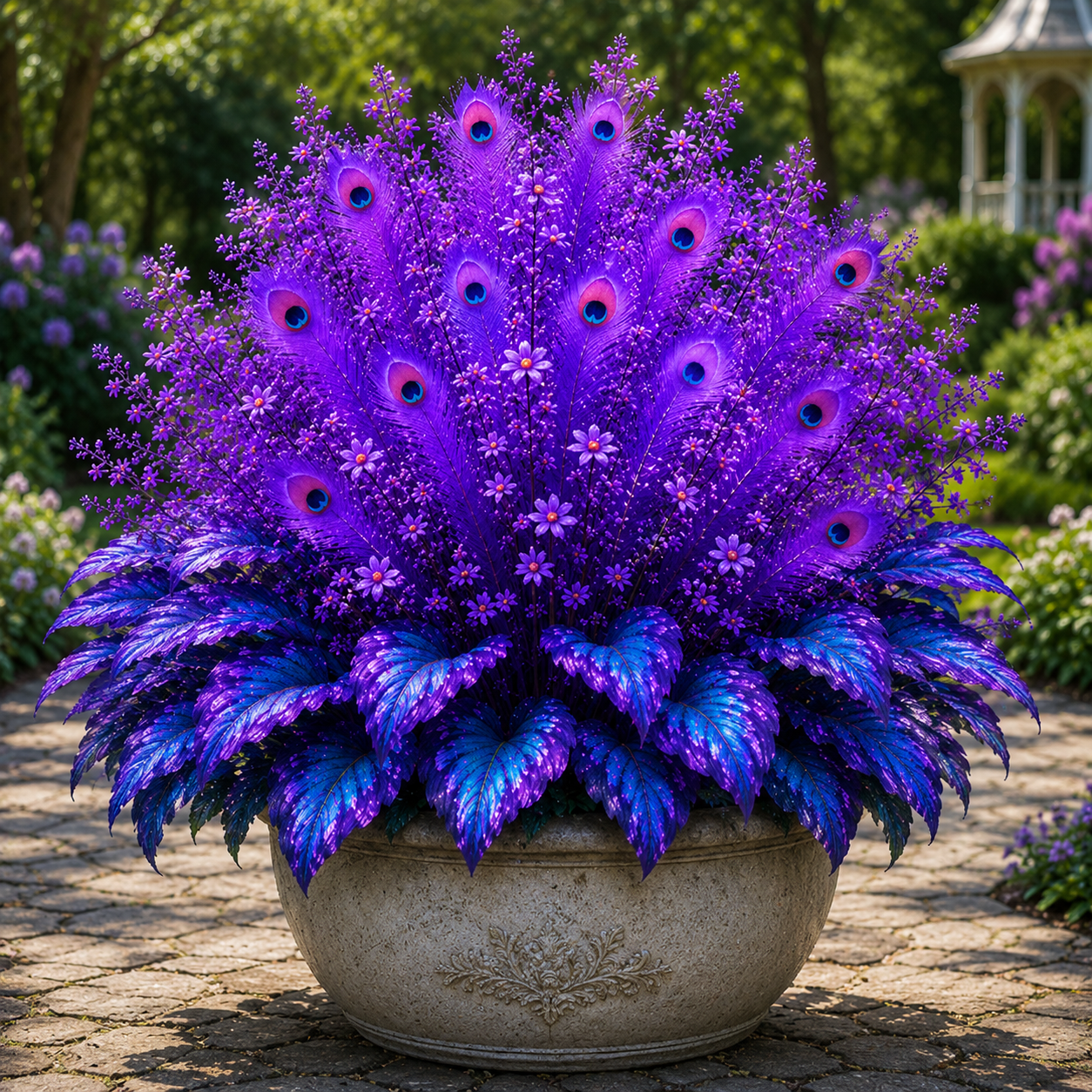 Zorveko Peacock Flame Hosta Bulbs for Shade Garden multicolumn_timNUU:image:3