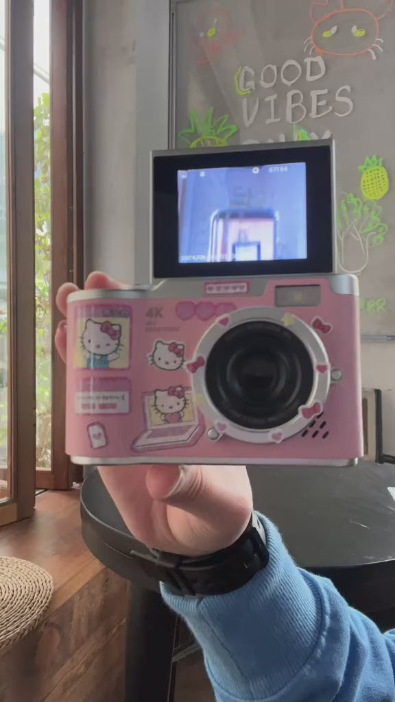 Zorveko Portable 1080P Flip Screen Camera – Compact Pocket Vlog Camera with 32GB image_slider_biYJhD:image:1