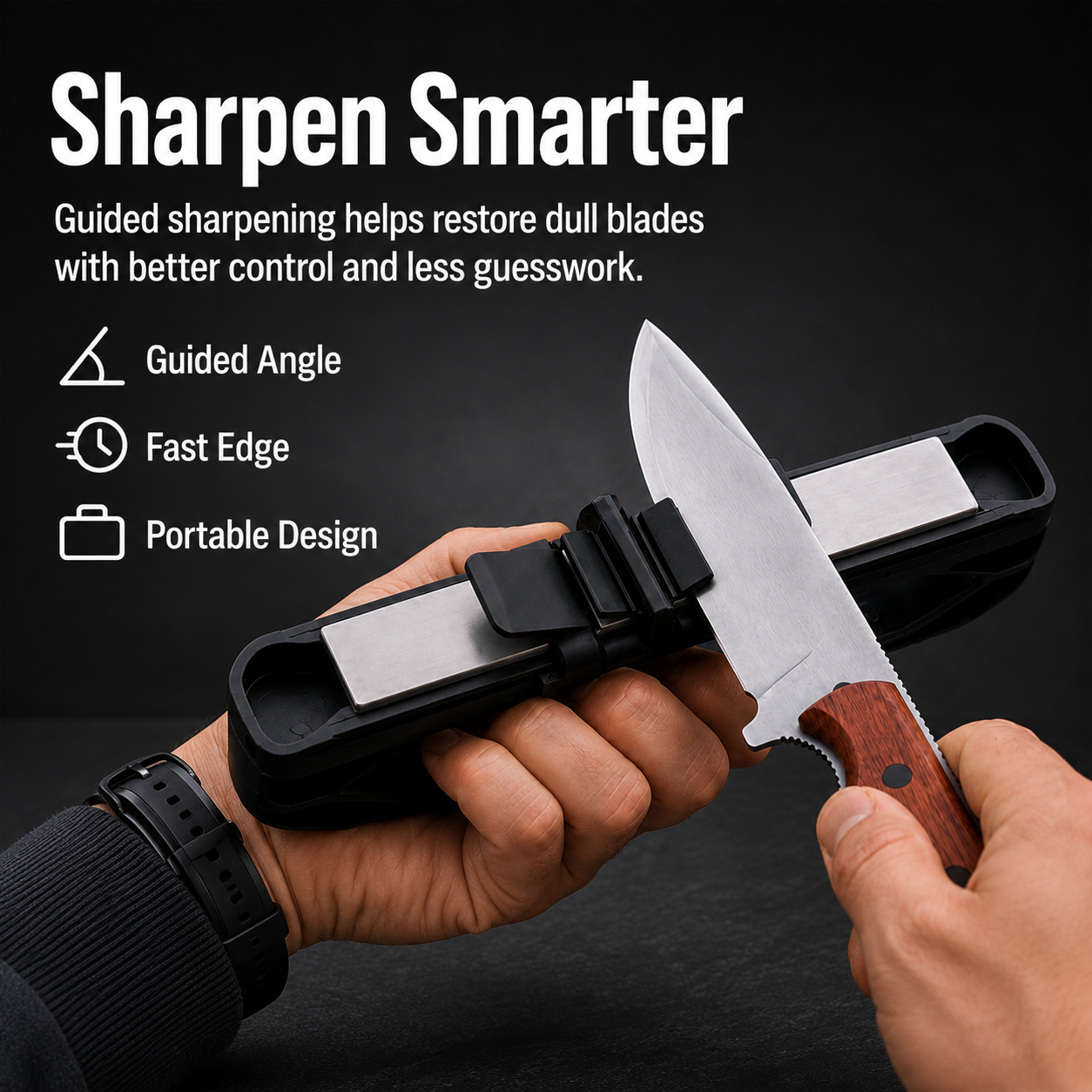 Zorveko Portable Precision Knife Sharpener slideshow_hero_zjjjRB:image:1