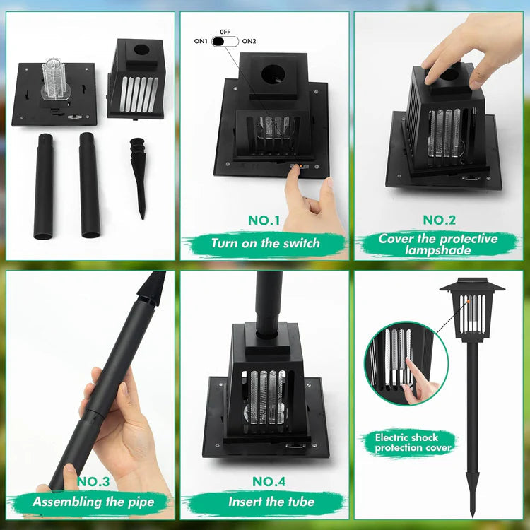 Zorveko Solar Mosquito Zapper Light – Outdoor Garden Stake Lamp image_with_text_QwNQUL:image:0