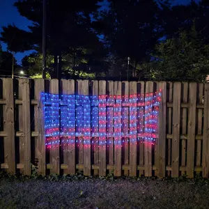 Zorveko Solar American Flag Lights Outdoor American Flag Net Lights testimonials_HYFz9F:image:2