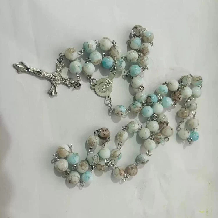 Zorveko Virgin Mary Rosary Holder - With Necklace image_with_text_yJzLNf:image:0