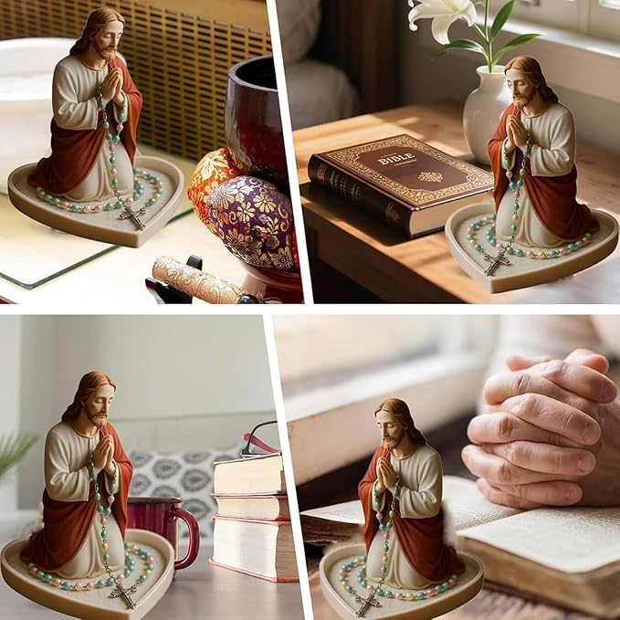 Zorveko Virgin Mary Rosary Holder - With Necklace image_with_text_tam9QR:image:0