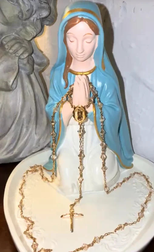 Zorveko Virgin Mary Rosary Holder - With Necklace testimonials_6LEEdn:image:0