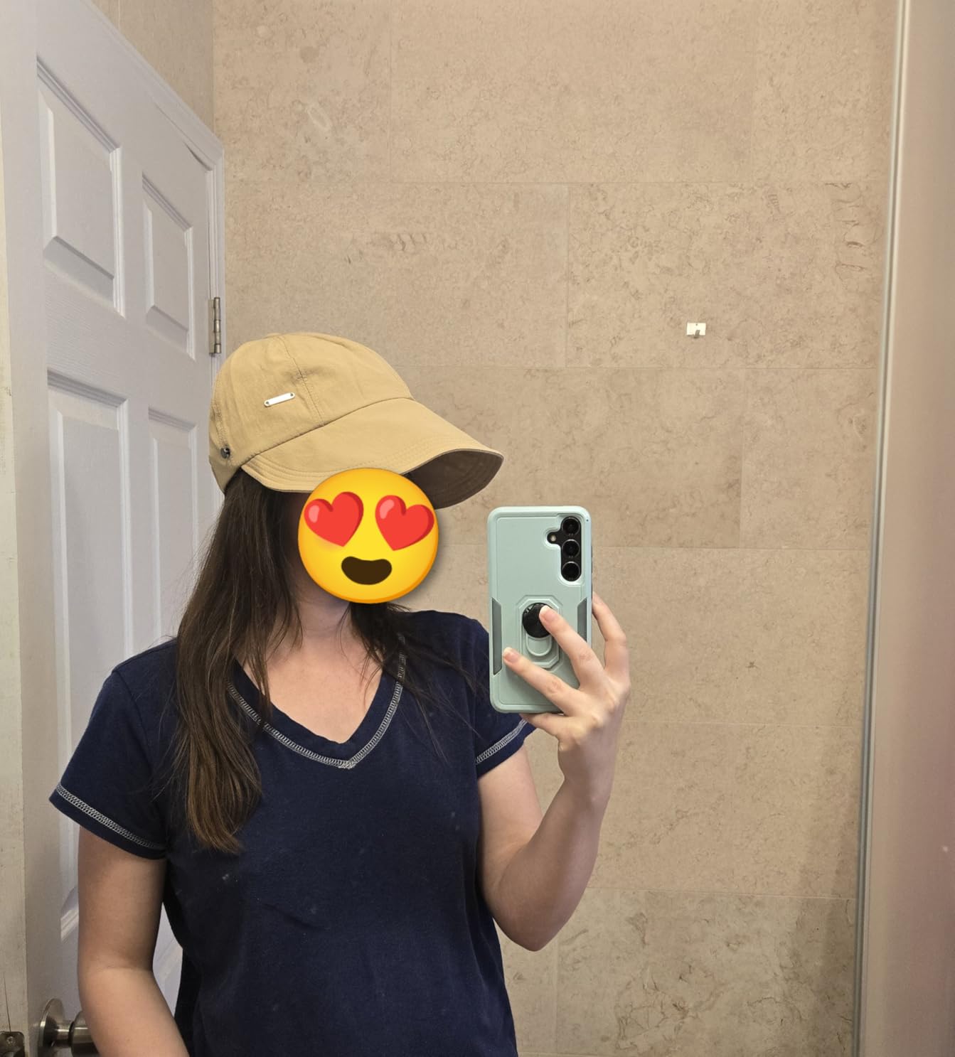 Zorveko Women's Wide Brim Sun Visor Hat testimonials_HYFz9F:image:0