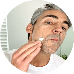 Apply the balm